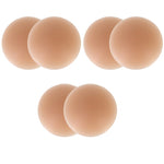 3 Pairs Pack Silicone Reusable Nipple Cover With Travel Case.